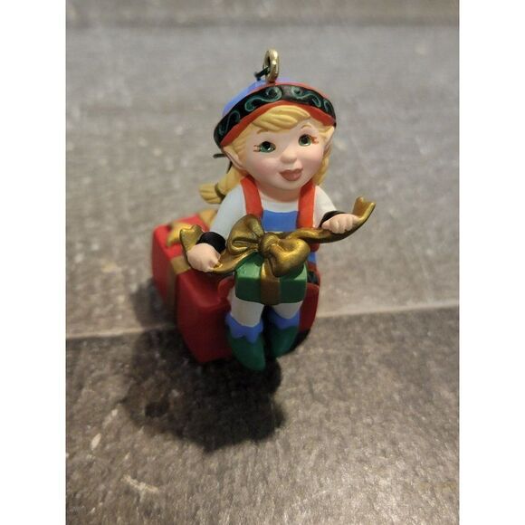 Palmer 2002 curious the elf ornament Xmas Decor gifts - Picture 1 of 4
